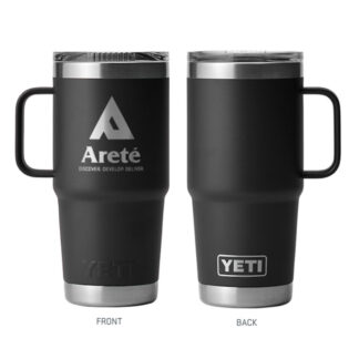 YETI 20 oz. Rambler Travel Mug – Black
