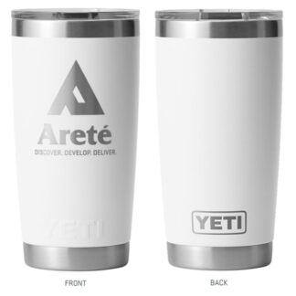 YETI Rambler Tumbler 20 oz – White