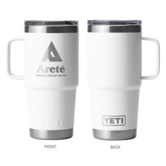YETI 20 oz. Rambler Travel Mug – White