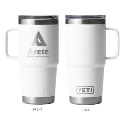 YETI 20 oz. Rambler Travel Mug – White