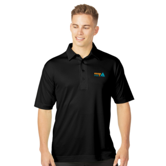 Men’s (ESOP) Employee Stock Ownership Plan, Syntrel Polo Shirt – Black