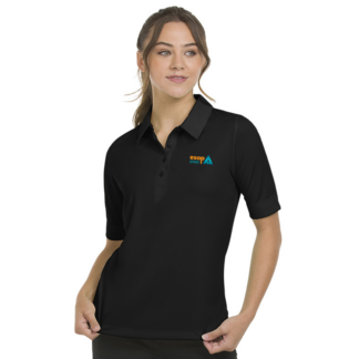 Women’s (ESOP) Employee Stock Ownership Plan, Syntrel Polo Shirt – Black