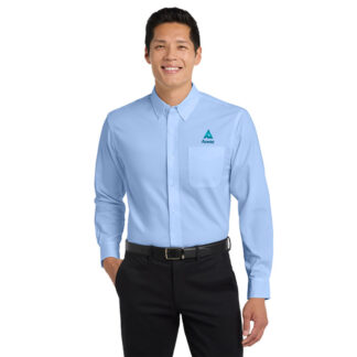 Men’s Long Sleeve Easy Care Shirt – Light Blue